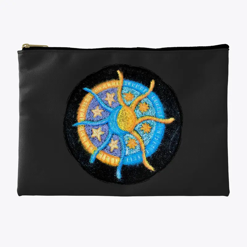 Sun and Moon - Pouch, Mask, Sticker